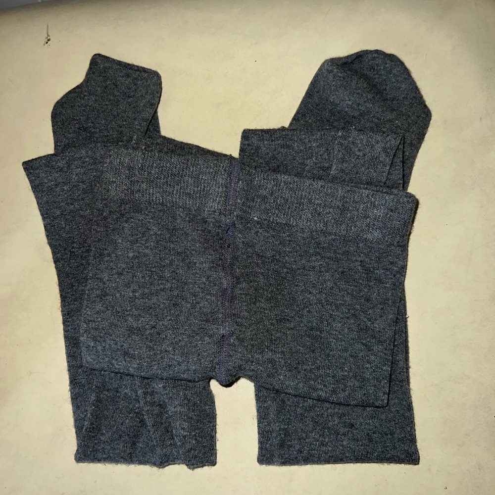 H&M sheer gray tights